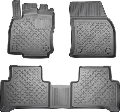 Produktbild von Z441217 TPE-Gummifußmatten kompatibel mit VW Touran II (5T) V/5 09.2015-; 5/7 seats (excl. 3rd row)