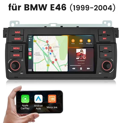 Produktbild von Carplay Linux FM USB Autoradio Für BMW 3er E46 M3 Rover 75 MGZT 1998-2006
