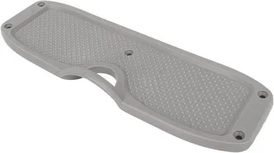 Produktbild von Betoniertes PVC-Spiegelplattensystem für Schlauchboot | Stabiles und zuverlässiges Marine-Accessoires | Für Kayak, Segelboot, Yacht | Grau, 50 cm x 30 cm.