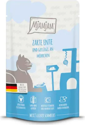 Obrázok produktu pre MjAMjAM 4260512870669, Dospelý, Akékoľvek plemeno, Kačka, Hydina, 125 g, Bez obilnín