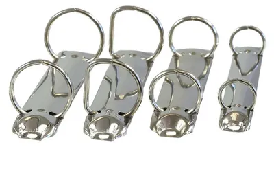 10 x Ringmechanik Ringbuchmechanik Binder 2-Ring f Ordner Hefter 123mm