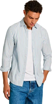 Image de Chemise manches longues Pepe Jeans Marius, couleur bleue, taille M, pour homme