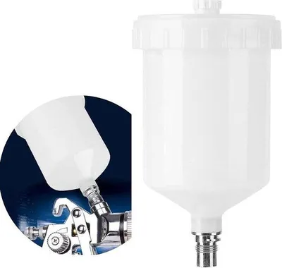 Obrázok produktu pre Plastová lakovacia miska 600 ml pre autolakovacie pištole H-827