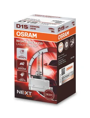 Image de 1 Ampoule Xénon auto Osram XENARC® NIGHT BREAKER® LASER D1S 66140XNN