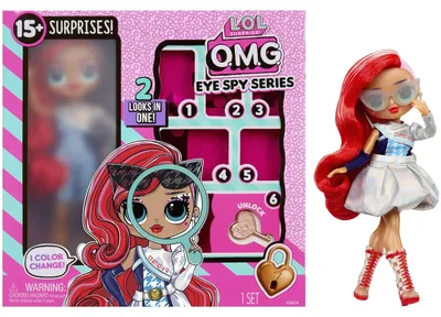Obrázok produktu pre L.O.L. Surprise! OMG Eye Spy – Spy, Modelka, Žena, 4 rok / roky, Chlapec / dievča, Viacfarebný