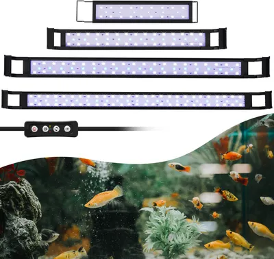 Obrázok produktu pre SWANEW 10W LED akvárium s časovačom osvetlenia Top light Shellfish, 30-50cm