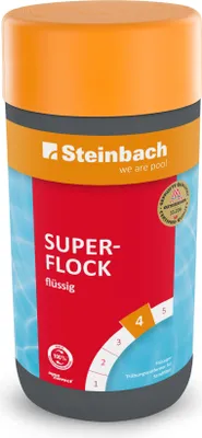 Produktbild von Steinbach Poolpflege Superflock flüssig 1 L, Flockungsmittel