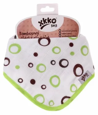 Obrázok produktu pre XKKO BMB Spirals&Bubbles - Slintáčik/Šatka, Lime Bubbles (1ks)