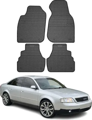 Immagine prodotto di 1997-2004 Audi A6 C5 Sedan Avant tappetini in gomma nera 4 pz