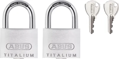 Produktbild von Abus SBTit.-Vorhangsch.64TI/20 - TWINS aus TITALIUM