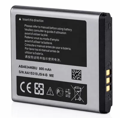 Produktbild von Akku AB463446BU für Samsung GT E1050 E1150 E1150i E1080i E1080W E1100 E1190 E1200 E1270 E2530 C3300 C3520 C3750 Handy Accu