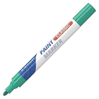 Immagine prodotto di Marcatore industriale Centropen 9100, lacca, punta a cuneo, 1-5 mm, verde