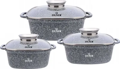 Immagine prodotto di SET DI 3 BRYTFANN GARNK√ďW 2,8 / 4,4 / 6.5L ZILNER ZL-7077