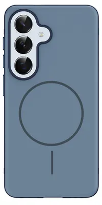 Produktbild von imoshion Color Backcover mit Thin MagSafe Ring Samsung Galaxy S25 / S24 - Dunkelblau