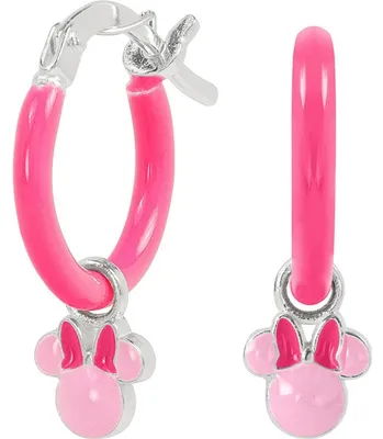 Productafbeelding van Disney Minnie-oorringen van sterling zilver