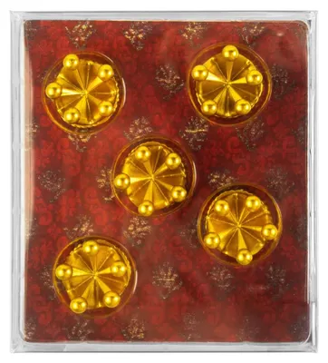 Immagine prodotto di Set di 5 magneti decorativi a forma di - Magneti colorati per frigorifero