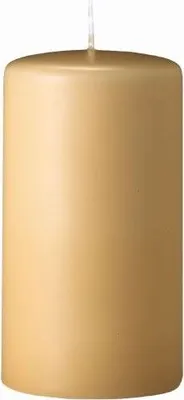 Produktbild von Stumpenkerzen Beige 200 x 50 mm, 6 Stück