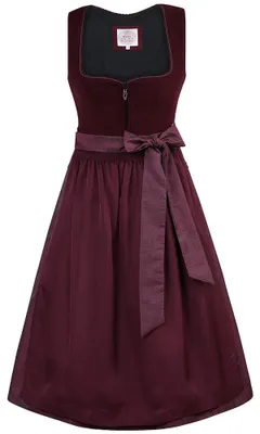 Produktbild von Dirndl Lichtenfels 70cm Länge granatapfel 42
