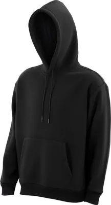 Zdjęcie produktu dla SucceBuy bluza z kapturem damska, rozmiar L, polar, długi rękaw, basic bluza z kapturem, miękka i wygodna, uniwersalna i nowoczesna, bluza z przestronną kieszenią na chłodne dni, czarna