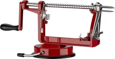 Produktbild von Famanu Apfelschneider 3-in-1 mit Stahlmessern - Multifunktionale Obst- und Gemüseschneider