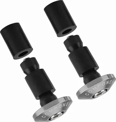 Image de Capuchons de protection pour extrémités de guidon de moto 22 mm 7/8 pouces pour VTT de course tout-terrain en titane
