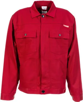 Produktbild von Größe 52 Herren Planam MG 290 Bundjacke mittelrot Modell 0611