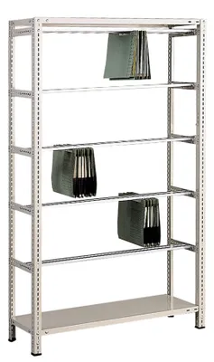 Produktbild von Pendelheftergrundregal Leitz/Elba - 1800x1000x350 mm, 5 Pendelstangen