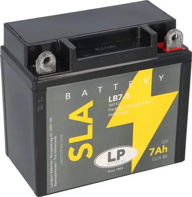 Image de Batterie AGM SLA 12V 7Ah pour moto Batterie de démarrage MS LB7-3