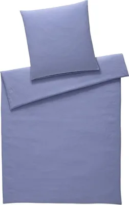 Produktbild von elegante Bettwäsche-Garnitur Halbleinen Breezee Farbe Lila Größe 135x200+80x80