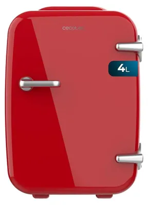 Mini-Kühlschrank 4 l, 12 V/220 V, Kühl- und Heizfunktion, 5–65 °C