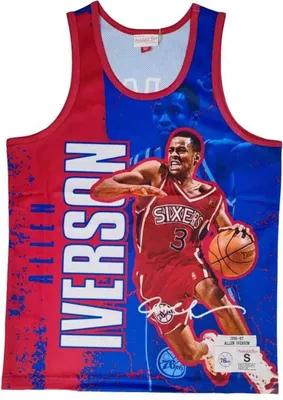 Zdjęcie produktu dla Koszulka Mitchell & Ness TNMK5010-P76YYAIVROYA dla Męskie