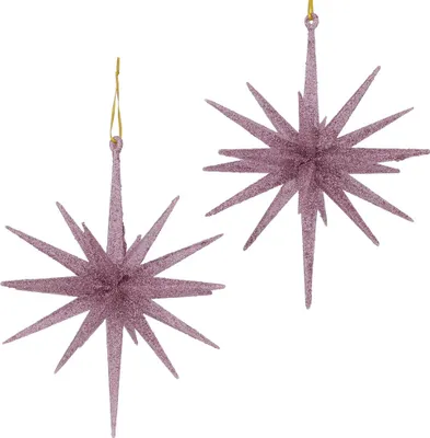 Produktbild von Dekoanhänger Tove Stern Rosa 2er-SET