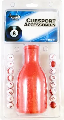 Productafbeelding van Rode pool, snooker, biljart, Kelly pool, knikkers & shaker, biljarttafel, spel