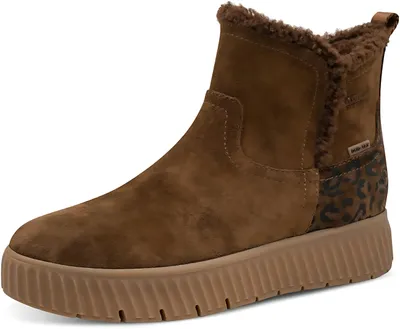 Obrázok produktu pre Tamaris Comfort – dámske topánky, čižmy, zateplené, hnedé, vhodné na bežné nosenie