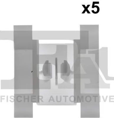 Produktbild von 5x FA1 Clip Zier- / Schutzleiste 11-40059.5 für VW GOLF III (1H1)