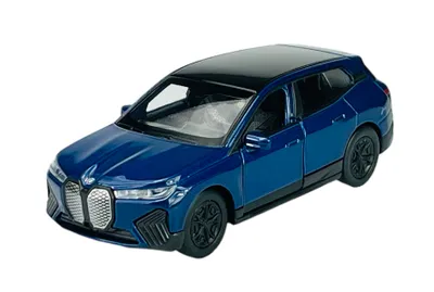 Produktbild von Welly BMW iX I20 Blau 1:34-1:39 Die Cast Metall Modell  im Kasten 43832