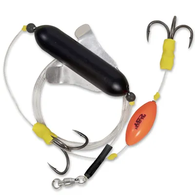 Produktbild von Black Cat Worm River Rig 200cm - Welsvorfach mit Flügel U-Pose