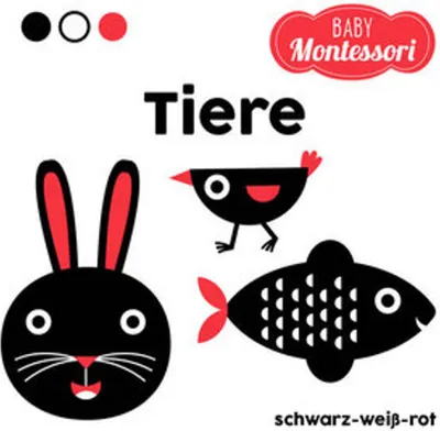 Produktbild von Tiere schwarz-weiß-rot (Baby Montessori)