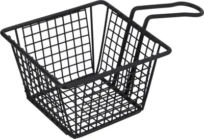 Produktbild von Excellent Houseware Pommes Frites Korb 22x13x8cm Schwarz Snackkorb