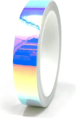 Image de 10m de bande décorative 20mm Flip Flop Bleu/Violet Film Auto Moto Bande décorative