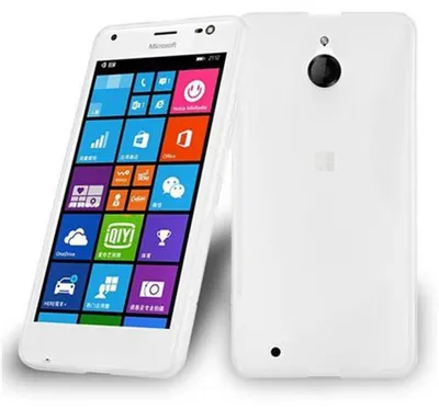 Produktbild von Cadorabo Schutzhülle für Nokia Lumia 850 Hülle in Transparent Handyhülle Case TPU Silikon Etui