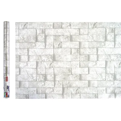 Produktbild von Selbstklebende Dekorationsfolie Kopfsteinpflaster Klebefolie Dekofolie Möbelfolie 45 x 200 cm Schrankfolie Zuschneidbar Folie Möbel Tapete