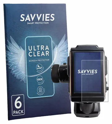 Produktbild von 6x Für Spektrum iXSR Plus Schutzfolie Savvies Displayschutz Display Schutz Folie Klar Transparent