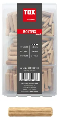Immagine prodotto di TOX 094900100 TOX Boltfix wood 094900100 Holzdübel-Sortiment