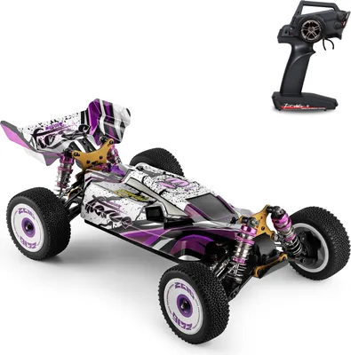 Produktbild von Wltoys 124019 Hochgeschwindigkeits-Rennwagen 60 km / h 1/12 2,4 GHz RC-Auto Offroad-Driftwagen RTR 4WD mit Aluminiumlegierungs-Chassis Zinklegierungsgetriebe