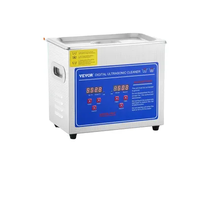 Obrázek produktu pro Ultrazvuková čistička, kapacita 2,85 l, 120 W, 40 kHz, nerezová ocel, 20A