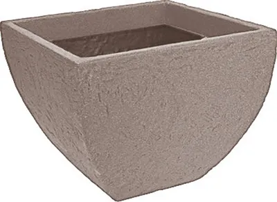 Produktbild von Pflanztopf Steinoptik Blumentopf Beige
