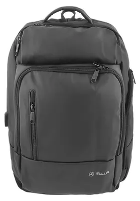 Produktbild von Tellur Business XL Notebook-Rucksack, 17,3", USB-Anschluss, schwarz