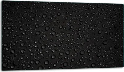 Obrázek produktu pro Skleněná deska na krájení Skleněná krycí deska varné desky univerzální 52x30 cm černá