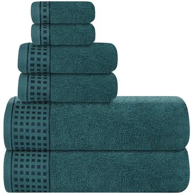 Produktbild von Unyqoos® weiches Luxus-Baumwollhandtuchset für ein komfortables Badeerlebnis